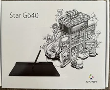 Drawing Tablet XP-Pen Star G640 6x4 Inch Mac, Windows And Chromebook Little Used