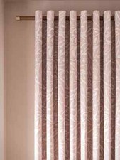 John Lewis Painted Leaves Blackout Thermal Lined Eyelet Curtains W168xDrop 137cm