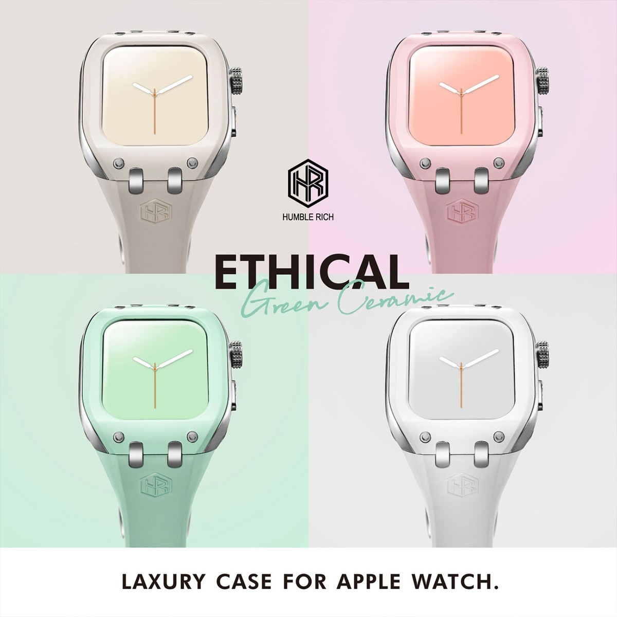 Apple watch ケース 41mm HUMBLE RICH ETHICAL WBB0289-022-SET Apple Watch Case Humble Rich Series7/8/9 41mm WBB0289-022 | eBay