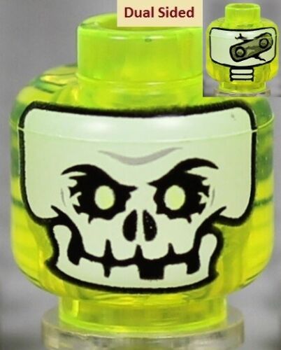LEGO - Minifigure Heads - PICK YOUR STYLE - Monster Zombie Halloween Scary Alien - Picture 66 of 85