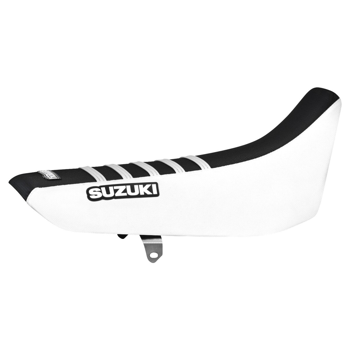 Suzuki DR 250 DR 350 Gripper Seat Cover BLACK / PURPLE Standard