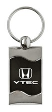 Honda Vtec Rectangular Wave Key Ring