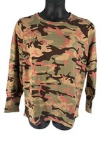 G.I.L.I. Printed Camo Sweatshirt Cuff Olive Camo