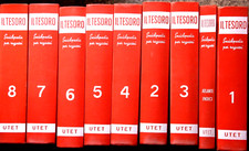 IL TESORO ENCICLOPEDIA PER RAGAZZI UTET 1965 9 VOLUMI