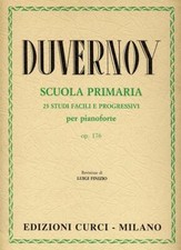 J.B. DUVERNOY - SCUOLA PRIMARIA DEL PIANOFORTE - ED. CURCI