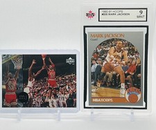 1990 Mark Jackson RC Mint 9 + Michael Jordan MENENDEZ BROTHERS ON BOTH CARDS🔥📈