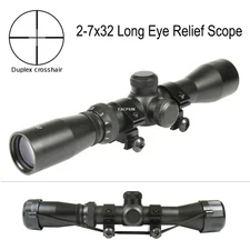 TACFUN Long Eye Relief 2-7x32 Scope for Mosin Nagant