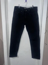 Levi Strauss and Co. black straight jeans size W34L30
