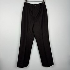 Vintage 70s Pendleton Womens 10 Wool Pleated Straight Leg Dress Pants Slacks