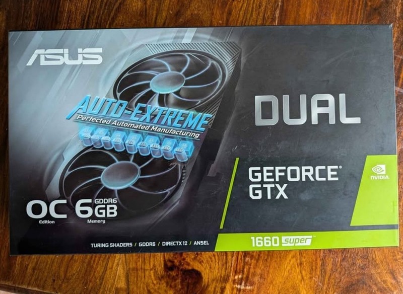 ASUS DUAL OC GEFORCE GTX 1660 SUPER 6GB Graphics Card