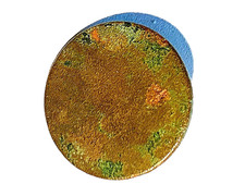 Boutons Top Knobs - Modèle Ruban édouardien Et Roseau, 1 1/4", Finition Bronze Frotté à L'huile