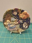 Vtg 1997 Alice in Wonderland Miniature Tea Set Popular Imports Resin Display  — photo 2