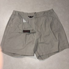 Vintage Jansport Men  s Khaki Pleated Shorts Size 34 Outdoors