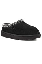 Mens UGG Tasman II Slippers - Black Suede, Size 13 US