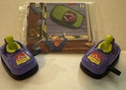 VINTAGE 2005 Wendy’s Six Flags BUMPER CAR PLAYSET Kids Meal Toy WITH TWO CARS!! — photo 1
