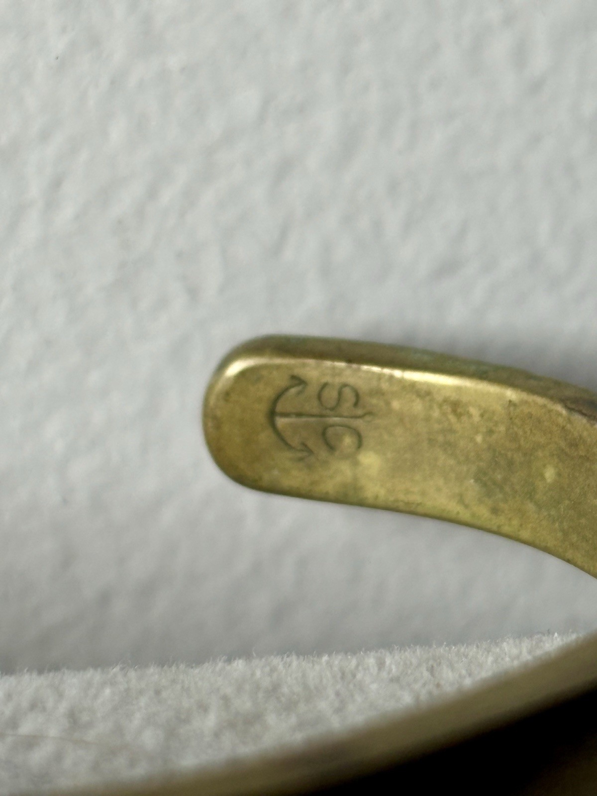 Sausalito Craftworks Solid Brass Cuff Bracelet S … - image 7