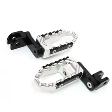 1.5" Lowered Silver Front Highway Foot Pegs For Daytona 675 R 13-16 17 18 19 20