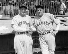1935 BABE RUTH and LOU GEHRIG 8x10 Photo Picture New York Yankees Baseball mp4