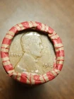 unsearched 1909-1958 P.D.S.  Lincoln wheat cent ,penny roll,with 1913  / 1925