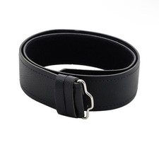 Scottish Leather Kilt Belt Highland Black without Buckle Sizes S to 2XL