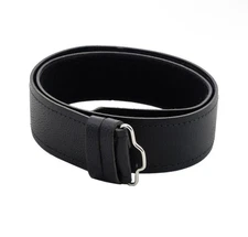 Scottish Leather Kilt Belt Highland Black without Buckle Sizes S to 2XL