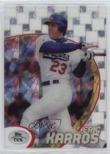 1998 Topps Tek Pattern 09 Diffractor Eric Karros #11 b4d