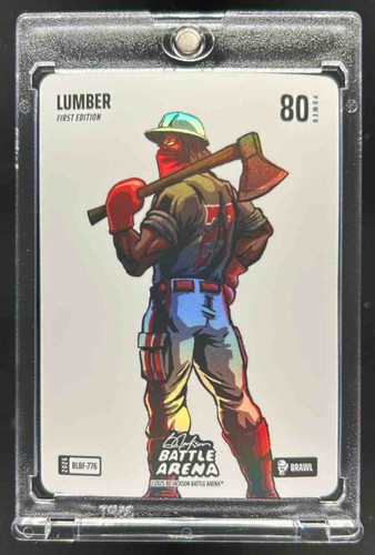 2026 Bo Jackson Battle Arena 1st Ed. Lumber Blizzard Battlefoil #BLBF-776