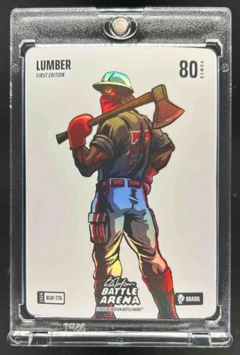 2026 Bo Jackson Battle Arena 1st Ed. Lumber Blizzard Battlefoil #BLBF-776