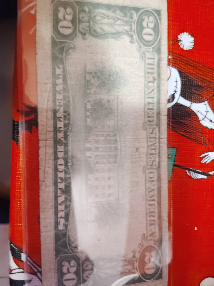 1929 $20 FEDERAL RESERVE BANK NOTE, B- New York,NY, FR-1929B- VERY FINE & NICE! - Image 2 of 4