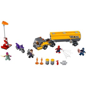 LEGO [Marvel Super Heroes] - Tanker Truck Takedown Building Set - Captain Ameri