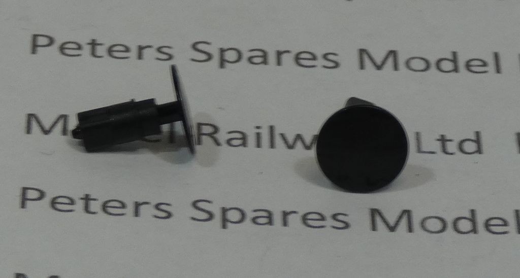 Dapol 110986 Class 73 OO Gauge Buffers Round (Pair)