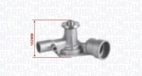 Magneti Marelli 352316170864 Wasserpumpe FüR Opel