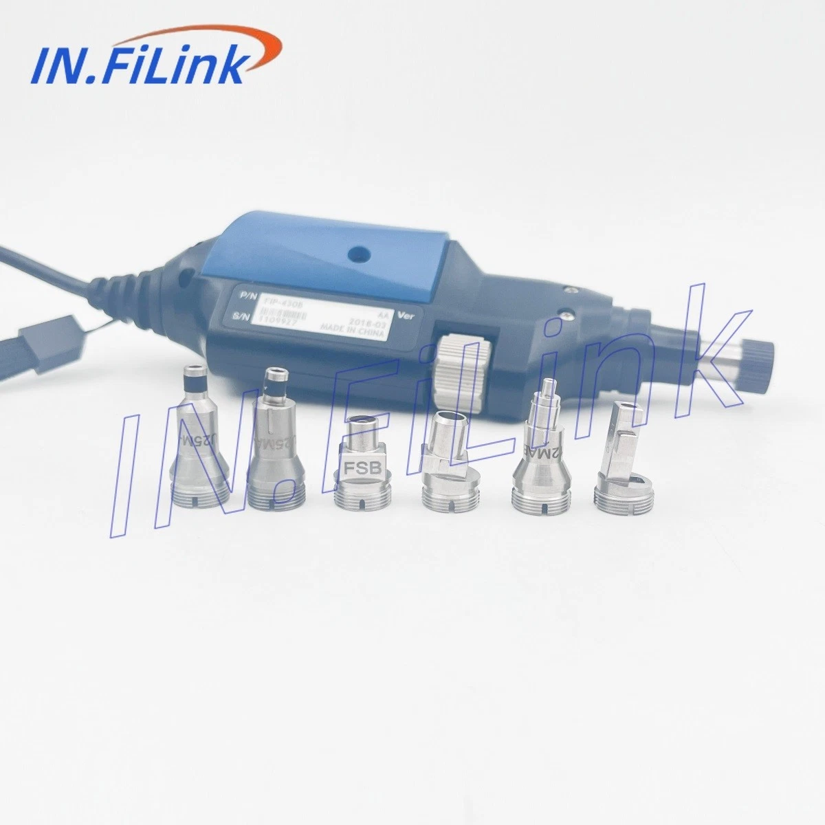 Detector de cara de extremo de fibra óptica EXFO 2,5 mm 1,25 mm SC LC adaptador para FIP410 420 430