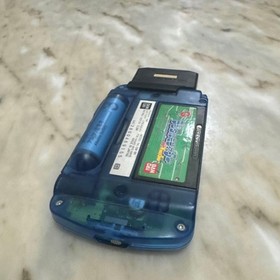 WonderSwan Clear Blue Console With Game Cartridge Sw-001