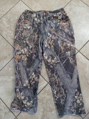 Gamehide Hush Hide Wear Mens Pull On lined Break Up Camo Pants (Size XLx31") - Picture 3 of 6