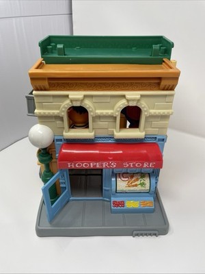 SESAME STREET 2010 Hoopers Store 123 Neighborhood Playset