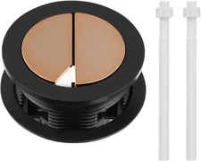 Toilet Push Buttons, Dual Flushing Button, 14.50X6.00X6.00CM, As Shown 