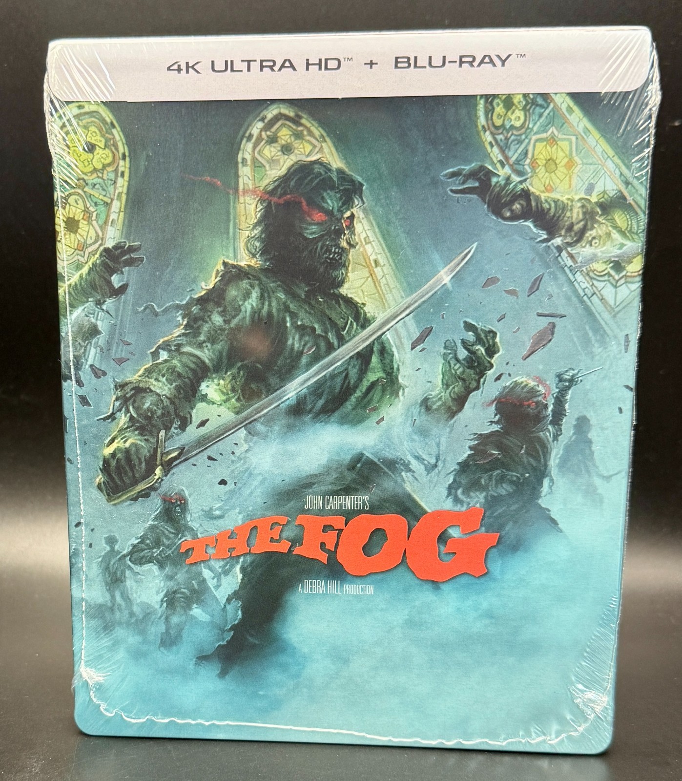 JOHN CARPENTER'S THE FOG -SHOUT! FACTORY 4K UHD BLURAY STEELBOOK *NEW & SEALED!*