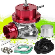 Jdm Type-s Adjustable 30psi Turbo Turbocharge Boost Bov Blow Off Valve Red