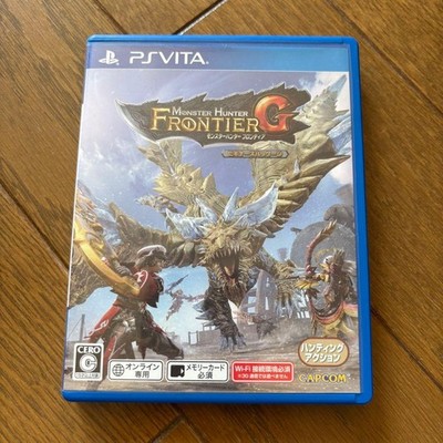 Monster Hunter Frontier G Beginner's package PS Vita Capcom PlayStation JAPAN