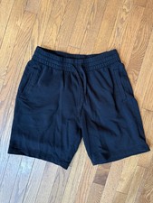 Member's Mark Luxe Short Men's Athletic Shorts XL Black Zip Pocket