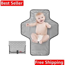 Portable Changing Pad for Baby, Waterproof Travel Changing Pads for Moms, Dad...