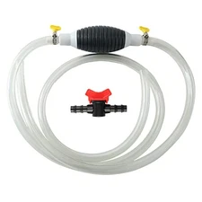 High Flow Hand Pump for Gas Oil Water Fuel Transfer Siphon Pump with 2M Hose