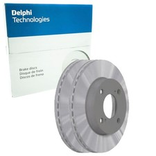 2X DELPHI BREMSSCHEIBEN 231mm BELÜFTET VORNE PASSEND FÜR | BG4974C