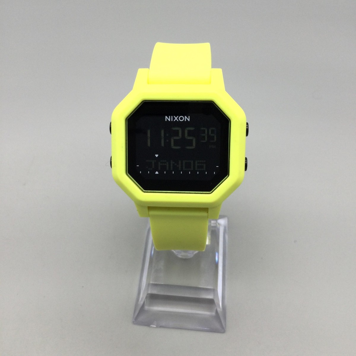 Nixon The Siren Unisex Watch 33mm Tropical Gangster Yellow Digital