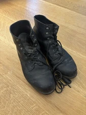 Chippewa Black Leather Work Boots Men’s Size 11