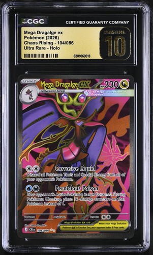 Mega Dragalge ex graded CGC 10 for sale on eBay