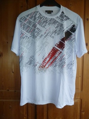weißes Sport-Shirt von Atlasformen, Gr. L