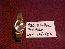#426 - Walthan Prestige Quartz Watch, New Battery Installed 10/1/26