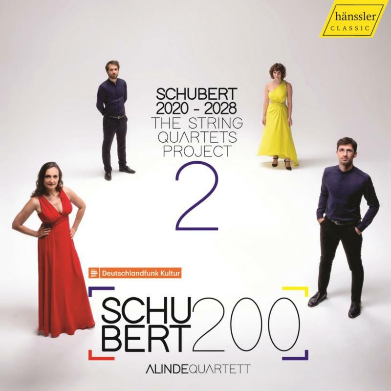 HC22011 Alinde Quartett Franz Schubert: the String Quartets Project II CD